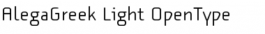 Download AlegaGreek-Light Font Download AlegaGreek-Light Font