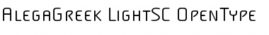 Download AlegaGreek-LightSC Font Download AlegaGreek-LightSC Font