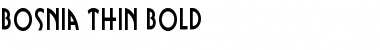 Download Bosnia Thin Font Download Bosnia Thin Font