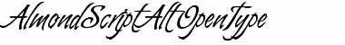 Download Almond Script Alt Font Download Almond Script Alt Font