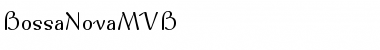Download BossaNovaMVB Font Download BossaNovaMVB Font