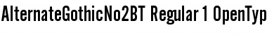 Download Alternate Gothic No.2 Font Download Alternate Gothic No.2 Font
