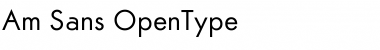 Download Am Sans Font Download Am Sans Font