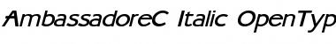 Download AmbassadoreC Font Download AmbassadoreC Font