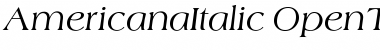 Download Americana Font Download Americana Font