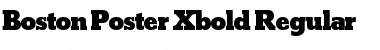 Download Boston-Poster-Xbold Font Download Boston-Poster-Xbold Font