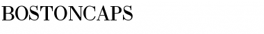 Download BostonCaps Font Download BostonCaps Font