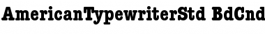 Download ITC American Typewriter Std Font Download ITC American Typewriter Std Font