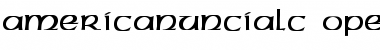Download AmericanUncialC Font Download AmericanUncialC Font