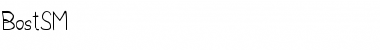 Download BostSM Font Download BostSM Font