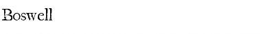 Download Boswell Font Download Boswell Font