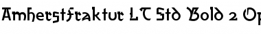 Download AmherstFraktur LT Std Bold Font Download AmherstFraktur LT Std Bold Font