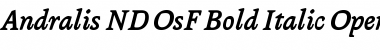 Download Andralis ND OsF Font Download Andralis ND OsF Font