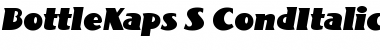 Download BottleKaps S CondItalic Font Download BottleKaps S CondItalic Font