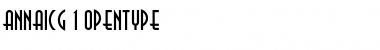 Download AnnaICG Font Download AnnaICG Font