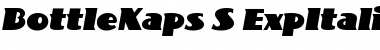Download BottleKaps S ExpItalic Font Download BottleKaps S ExpItalic Font