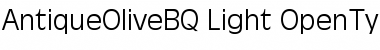 Download Antique Olive BQ Font Download Antique Olive BQ Font