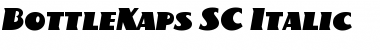 Download BottleKaps SC Italic Font Download BottleKaps SC Italic Font