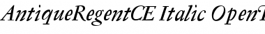 Download Antique Regent CE Font Download Antique Regent CE Font