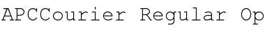 Download APCCourier-Regular Font Download APCCourier-Regular Font