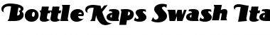 Download BottleKaps Swash Italic Font Download BottleKaps Swash Italic Font