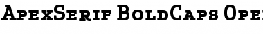 Download Apex Serif Bold Caps Font Download Apex Serif Bold Caps Font