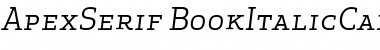 Download Apex Serif Book Italic Caps Font Download Apex Serif Book Italic Caps Font