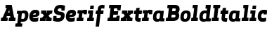 Download Apex Serif Extra Bold Italic Font Download Apex Serif Extra Bold Italic Font