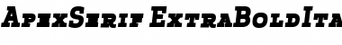 Download Apex Serif Extra Bold Italic Caps Font Download Apex Serif Extra Bold Italic Caps Font