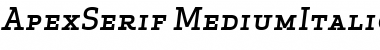 Download Apex Serif Medium Italic Caps Font Download Apex Serif Medium Italic Caps Font
