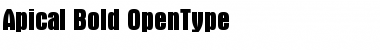 Download Apical-Bold Font Download Apical-Bold Font