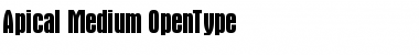 Download Apical-Medium Font Download Apical-Medium Font