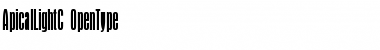 Download ApicalLightC Font Download ApicalLightC Font