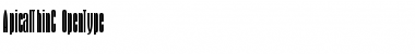 Download ApicalThinC Font Download ApicalThinC Font