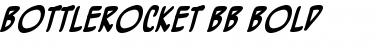 Download BottleRocket BB Font Download BottleRocket BB Font