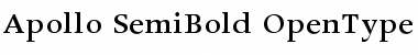 Download Apollo-SemiBold Font Download Apollo-SemiBold Font