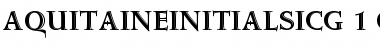 Download AquitaineInitialsICG Font Download AquitaineInitialsICG Font