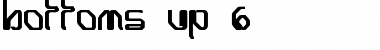Download Bottoms Up 6 Font Download Bottoms Up 6 Font