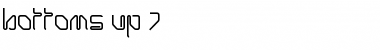 Download Bottoms Up 7 Font Download Bottoms Up 7 Font