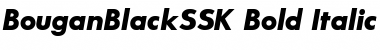 Download BouganBlackSSK Font Download BouganBlackSSK Font