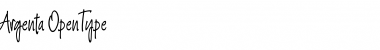 Download Argenta Font Download Argenta Font