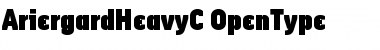Download AriergardHeavyC Font Download AriergardHeavyC Font