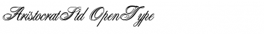 Download Aristocrat Std Font Download Aristocrat Std Font