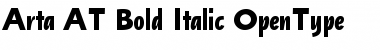 Download Arta AT Bold Font Download Arta AT Bold Font