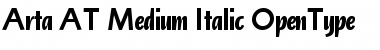 Download Arta AT Medium Font Download Arta AT Medium Font