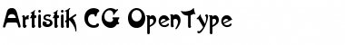 Download Artistik CG Font Download Artistik CG Font