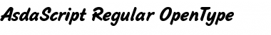 Download AsdaScript Font Download AsdaScript Font