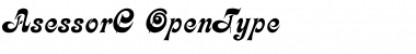 Download AsessorC Font Download AsessorC Font
