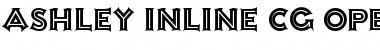 Download Ashley Inline CG Font Download Ashley Inline CG Font
