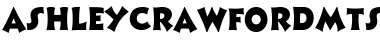 Download Ashley Crawford MT Std Font Download Ashley Crawford MT Std Font